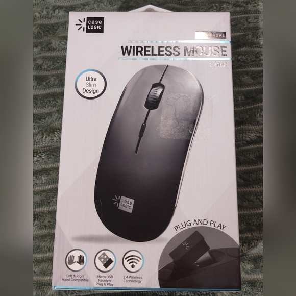 Case Logic Wireless Mouse - Black - Picture 1 of 7
